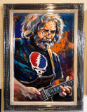 Jerry Garcia original painting by Robert Hurst