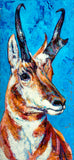 Pronghorn original painting by Robert Hurst