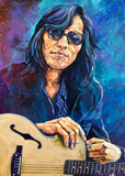 Sixto Rodriguez fine art print featuring Rodriguez by artist Robert Hurst