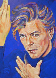 David Bowie in Purple fine art print