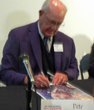 Pete Fredenburg signing fine art print by Robert Hurst