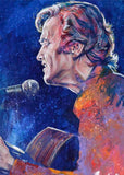 Mickey Newbury limited edition fine art print poster