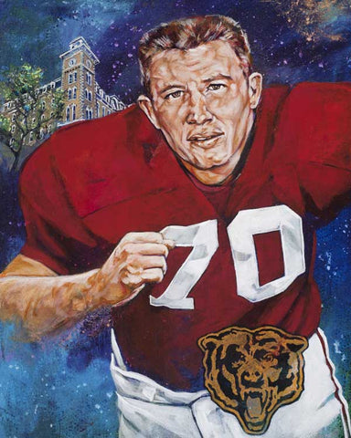 Loyd Phillips - Arkansas autographed limited edition fine art print signed by Phillips