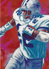 Emmitt Smith On the Run fine art print by Robert Hurst