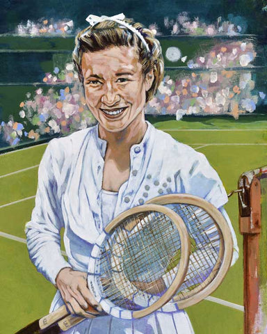 Maureen Connolly Brinker limited edition fine art print featuring Connolly