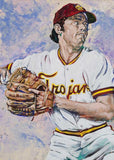 Roy Smalley - USC autographed fine art print signed by Smalley