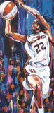 Sheryl Swoopes autographed limited edition print