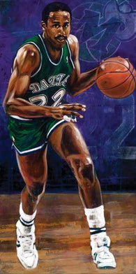 Rolando Blackman autographed limited edition print