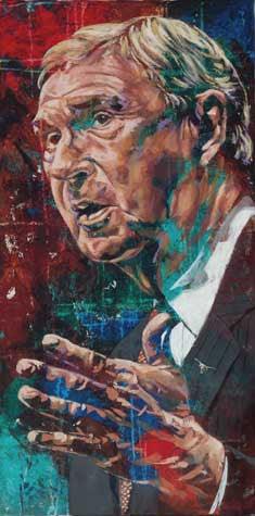DeLoss Dodds autographed limited edition print