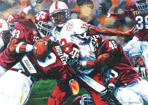 A & M vs Nebraska fine art print