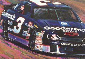 The Intimidator: Dale Earnhardt fine art print
