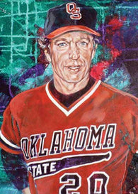 Gary Ward - OSU autographed limited edition print