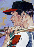 Eddie Mathews limited edition fine art print