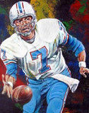 Dan Pastorini autographed art print