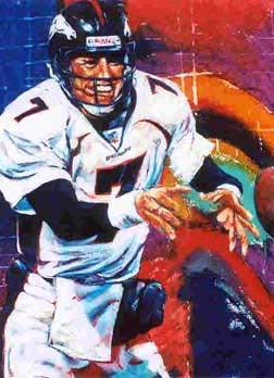 John Elway fine art print