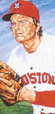 Larry Dierker autographed art print