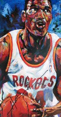 Hakeem Olajuwon fine art print