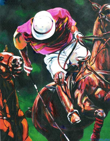 Polo Ponies fine art print