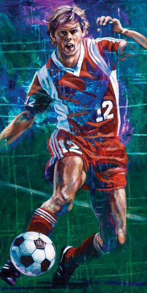 Kyle Rote, Jr. autographed limited edition print