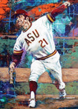 Eddie Bane - Arizona State autographed limited edition print