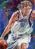 Dirk Nowitzki fine art print