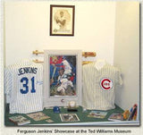 Cubs Trio: Ernie Banks, Fergie Jenkins and Billy Williams autographed limited edition print