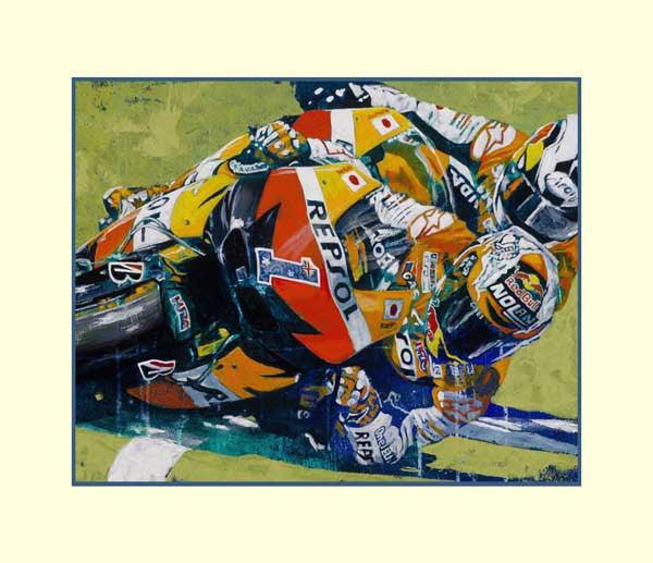 MotoGP fine art print – aDamnFineArtist.com