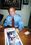 Roger Staubach autographed limited edition print