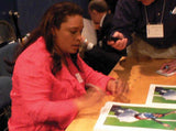 Zina Garrison autographed limited edition print