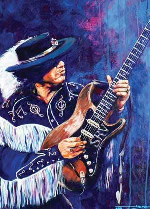 Stevie Ray Vaughan Crying fine art print
