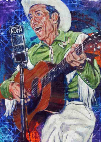 Hank Williams fine art print