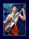 Angus Young AC/DC fine art print