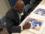 John Randle autographed limited edition print