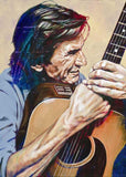 Townes Van Zandt limited edition fine art print
