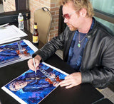Lee Roy Parnell autographed limited edition fine art print