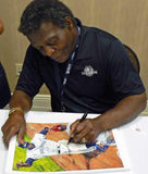 Lou Brock - Southern University autographed fine art print