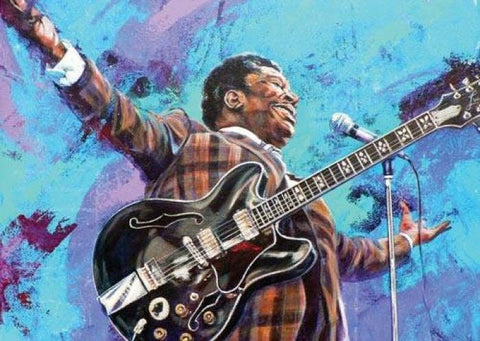B.B. King fine art print