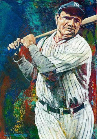 Babe Ruth Dream Team limited edition giclee print