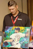 Ben McDonald - LSU with original painting