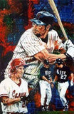 Berkman Homage fine art print of Lance Berkman