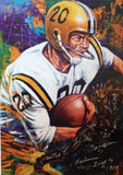 Billy Cannon LSU autographed fine art print