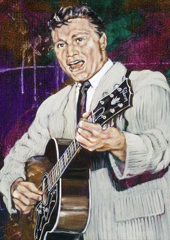 Bruce Channel autographed limited edition fine art print