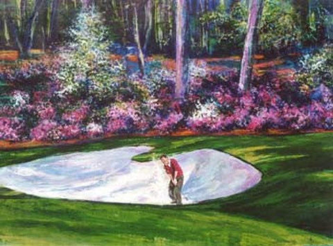 Bunker Shot 15 golf print