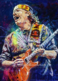 Carlos Santana Fusion fine art print