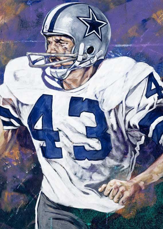 Cliff Harris HOF  Dallas cowboys football, Nfl football art, Dallas cowboys  players