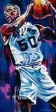 David Robinson autographed limited edition print