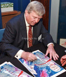 Gary Blair - Texas A & M Women's Baskeball Coach autographed limited edition fine art print