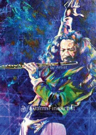 Ian Anderson of Jethro Tull fine art print