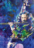 Ian Anderson of Jethro Tull fine art print