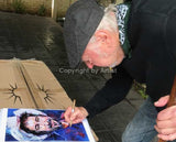 Jerry Jeff Walker signing limited edition fine art print by Robert Hurst